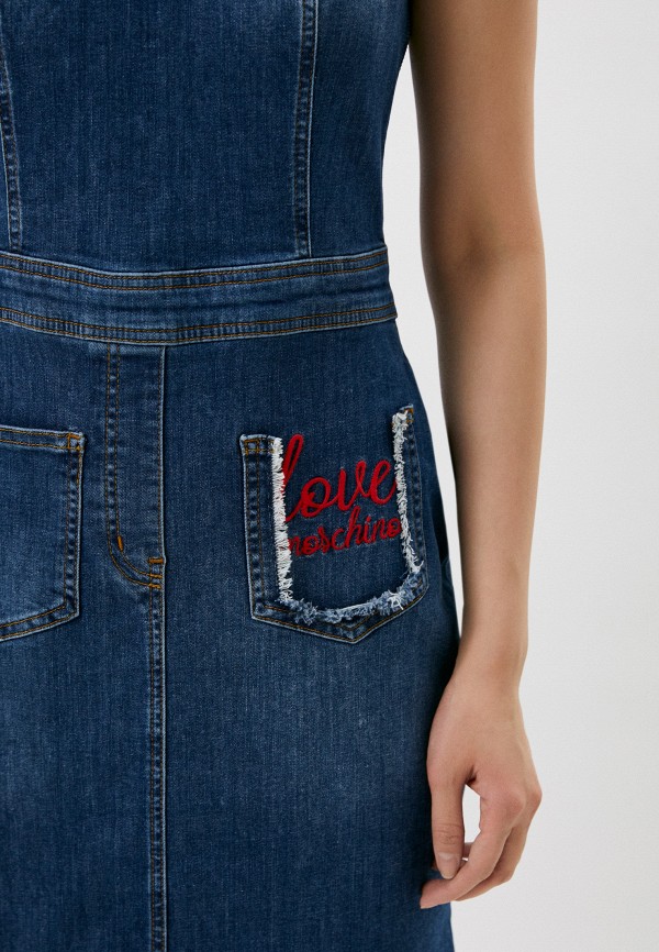 фото Платье джинсовое love moschino
