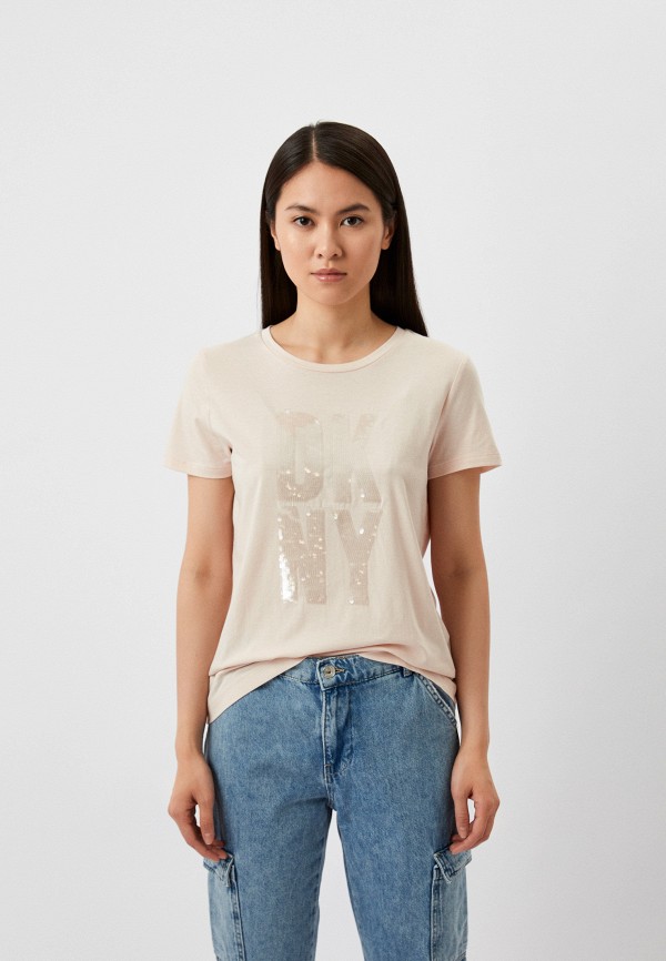 

Футболка DKNY, Бежевый