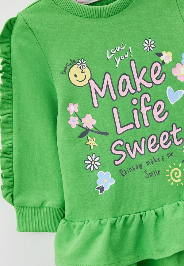 Платье Choupette зеленый, размер 110, фото 3