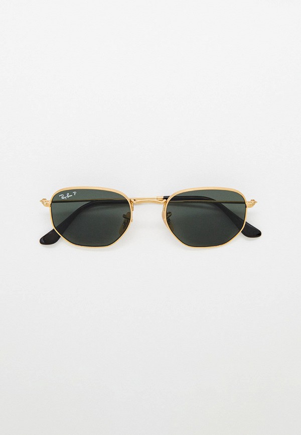 

Очки солнцезащитные Ray-Ban®, Золотой, с поляризационными линзами RB3548N 001/58