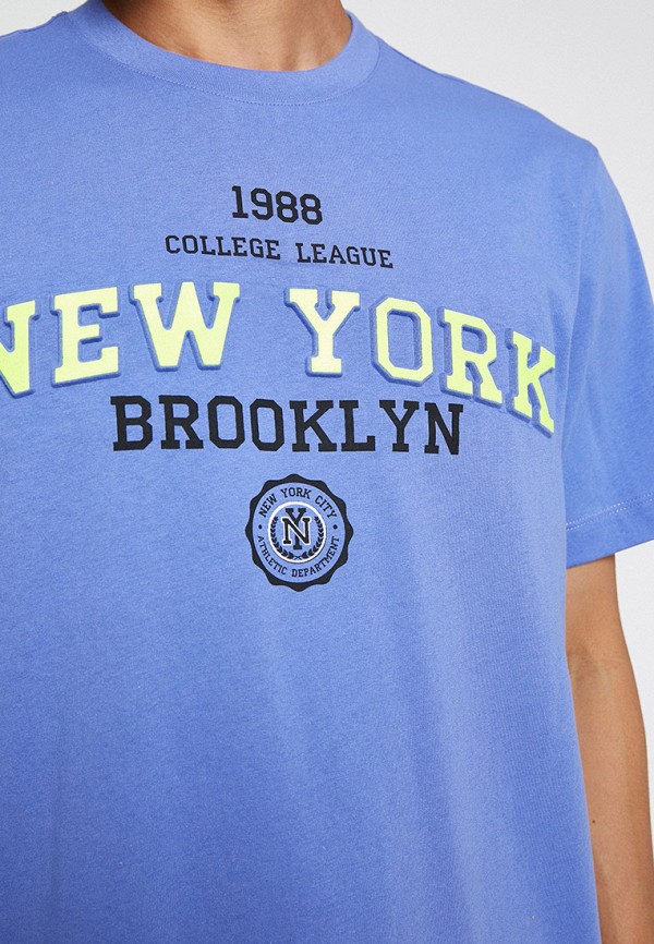 Футболка Koton фиолетовый, размер 56, фото 3