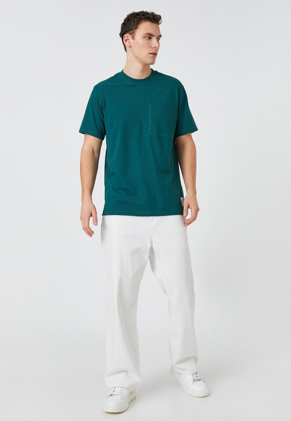 Футболка Koton бирюзовый, размер 54, фото 2