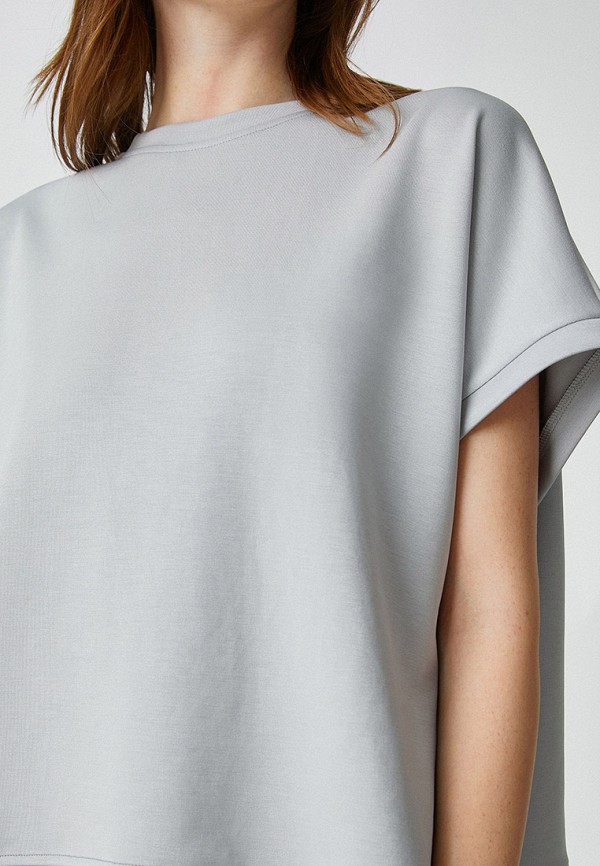 Футболка Koton серый, размер 48, фото 4