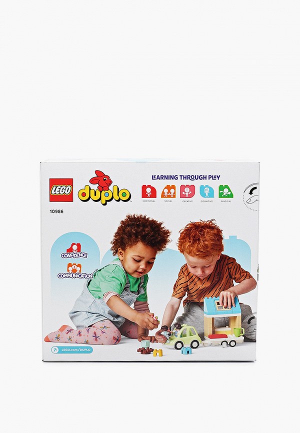 

Конструктор DUPLO LEGO, Разноцветный, Семейный дом на колесах