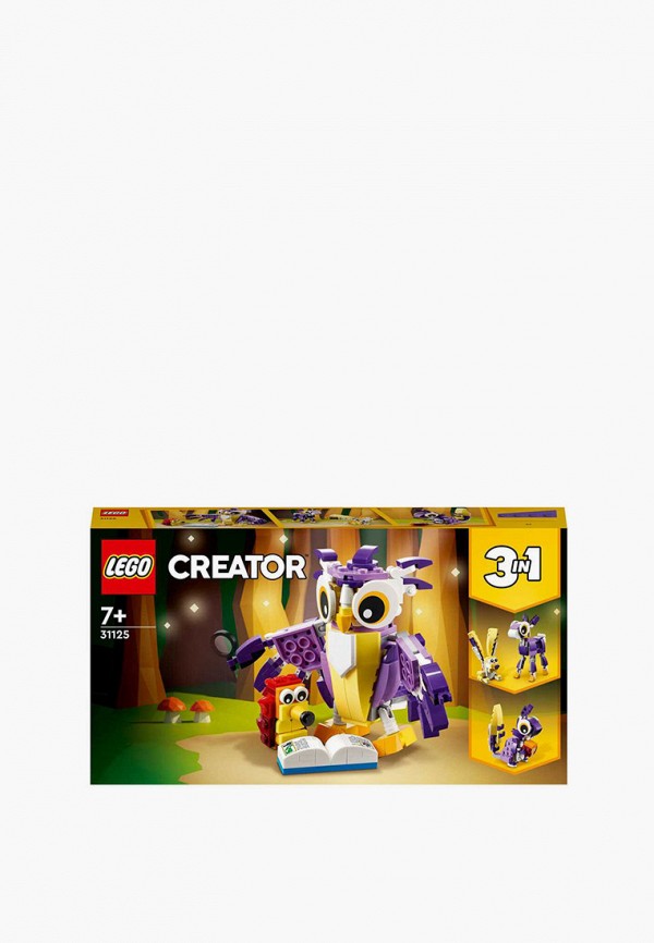 

Конструктор Creator LEGO, Разноцветный, Удивительные лесные обитатели
