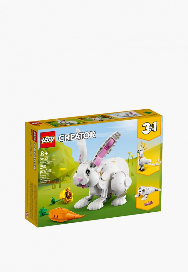 

Конструктор Creator LEGO, Разноцветный, CREATOR Белый кролик (3 в 1)