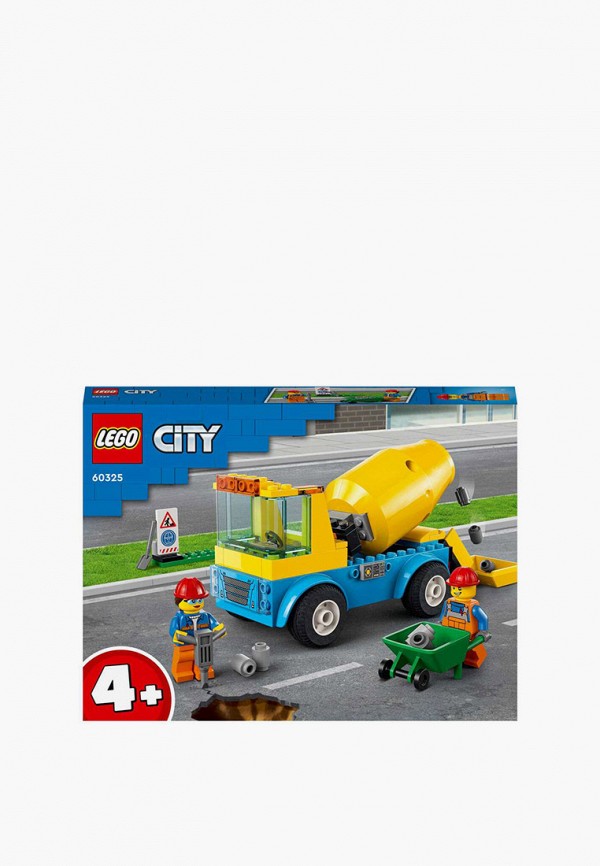 

Конструктор City LEGO, Разноцветный, CITY Great Vehicles Cement Mixer Truck