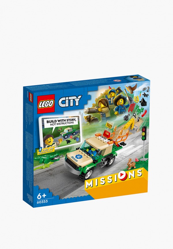 

Конструктор City LEGO, Разноцветный, Wild Animal Rescue Missions