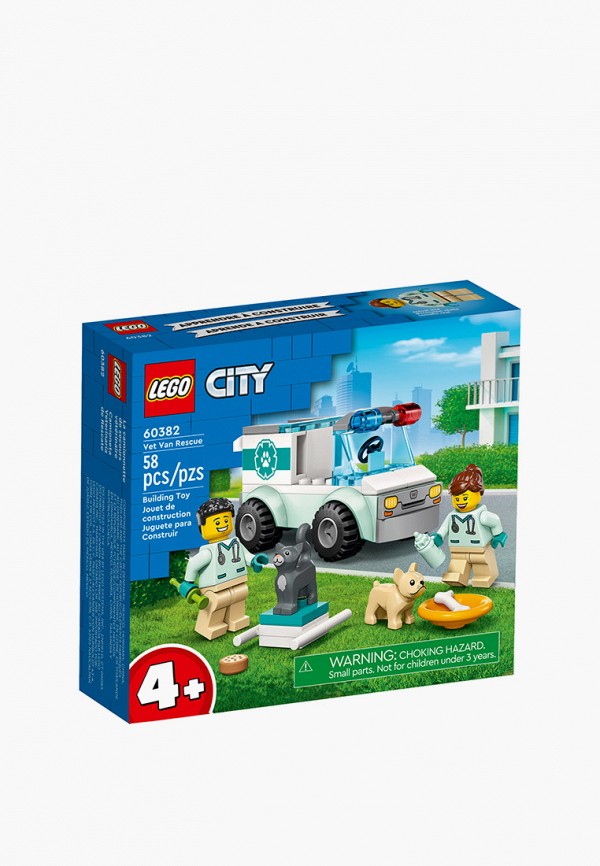 

Конструктор City LEGO, Разноцветный, Vet Van Rescue
