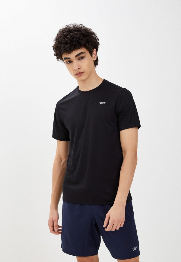 

Футболка спортивная Reebok, Черный, RUNNING GFX TEE