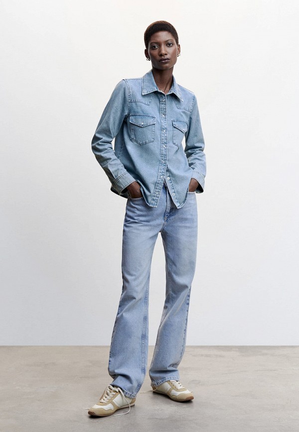 фото Рубашка джинсовая mango