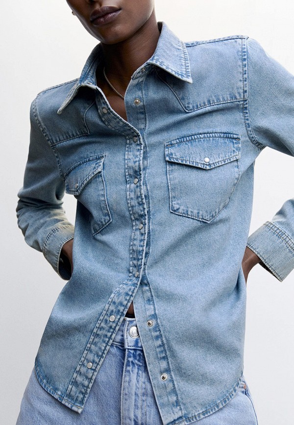 фото Рубашка джинсовая mango