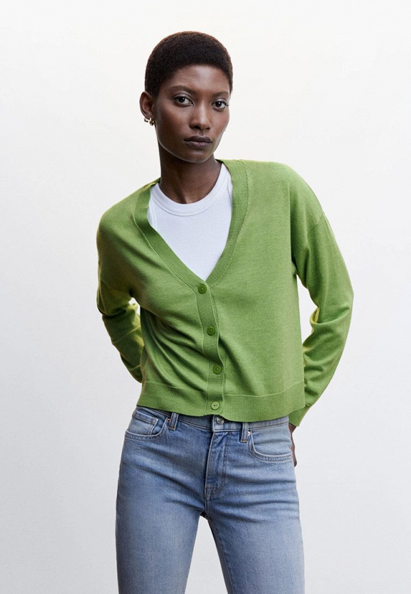 

Кардиган Mango, Зеленый, LUCCA