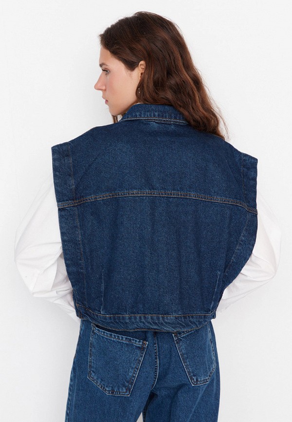 фото Жилет джинсовый trendyol