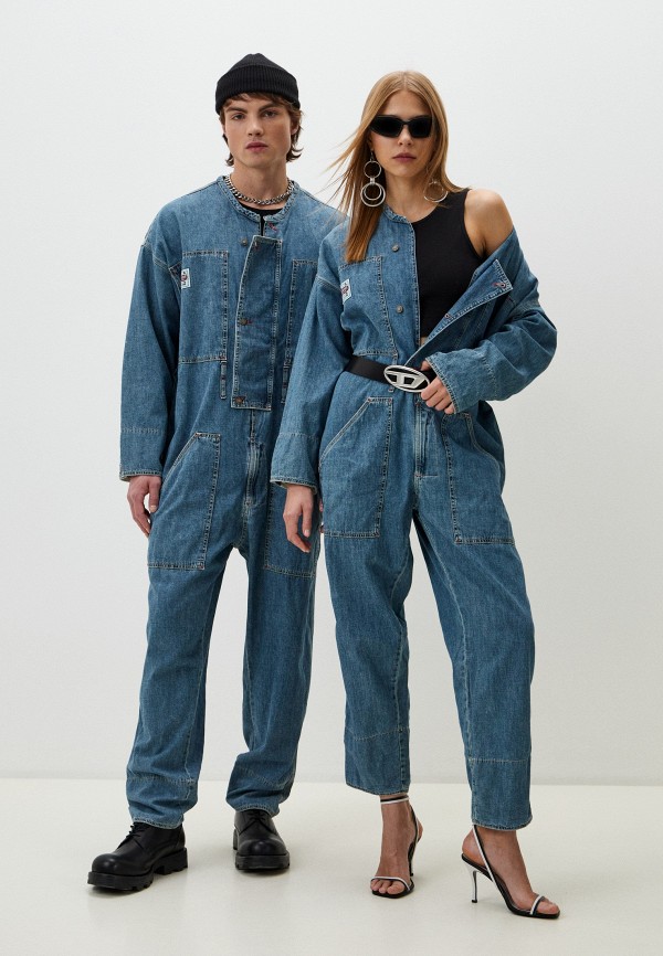 

Комбинезон джинсовый Diesel, Синий