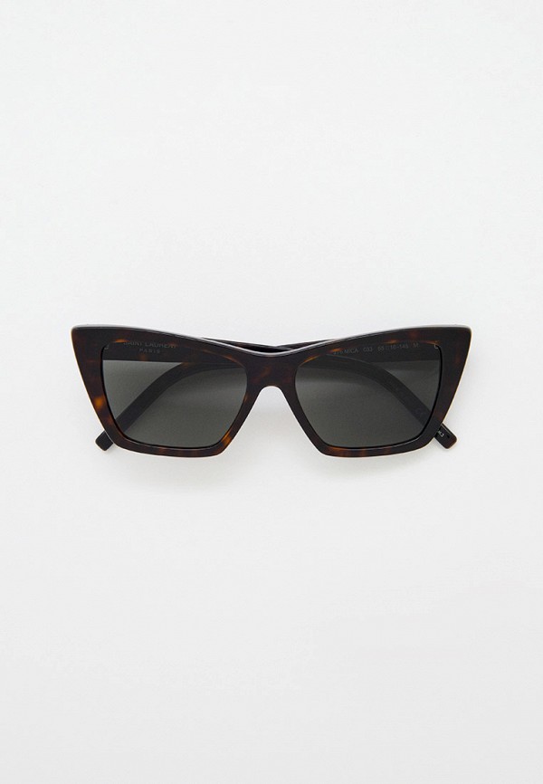 

Очки солнцезащитные Saint Laurent, Коричневый, SL 276 MICA 033