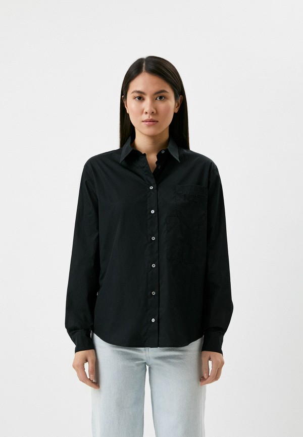 Рубашка N21 черного цвета