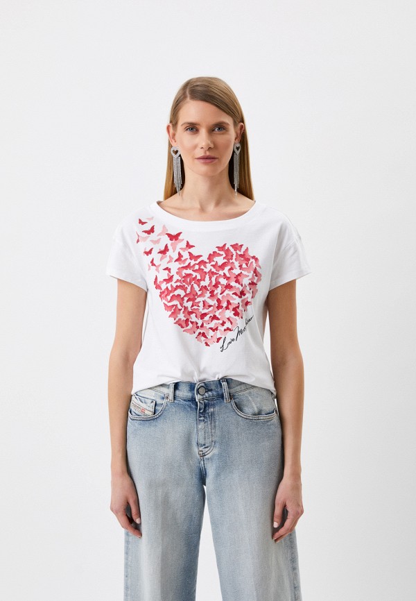 

Футболка Love Moschino, Белый