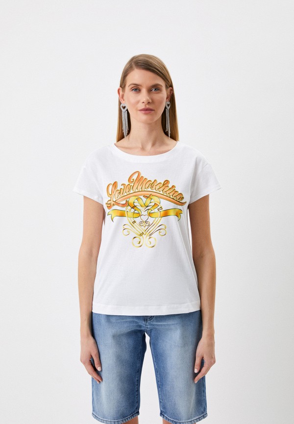 

Футболка Love Moschino, Белый