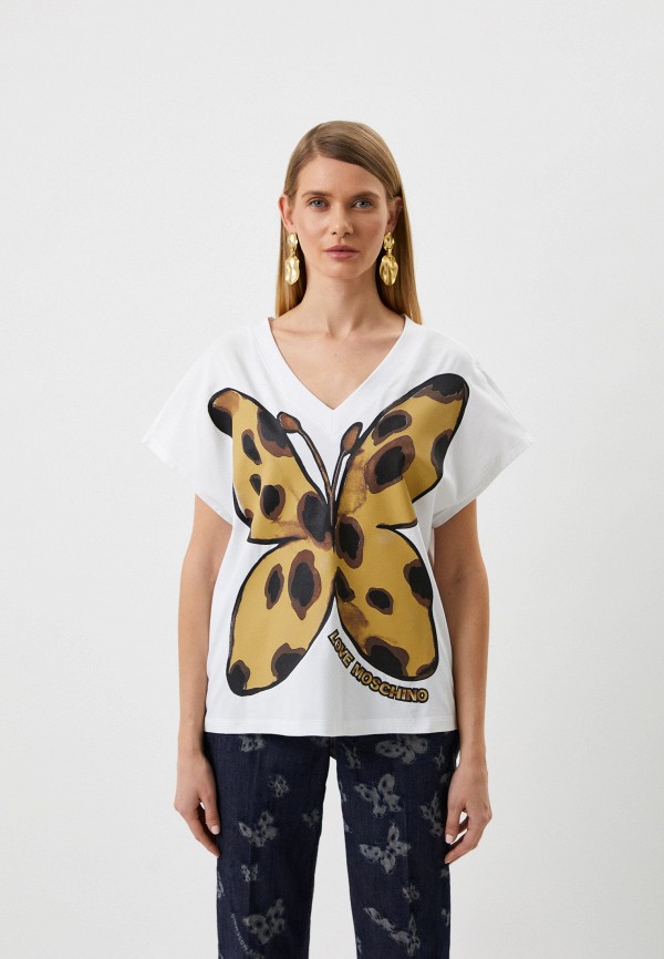 

Футболка Love Moschino, Белый