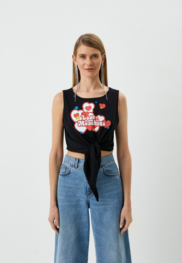 

Топ Love Moschino, Черный