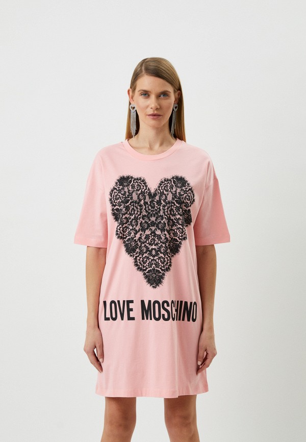 

Платье Love Moschino, Розовый