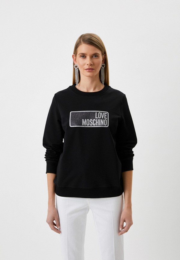 

Свитшот Love Moschino, Черный