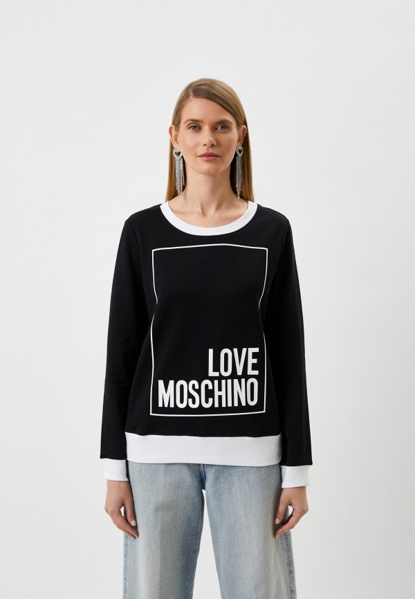 

Свитшот Love Moschino, Черный