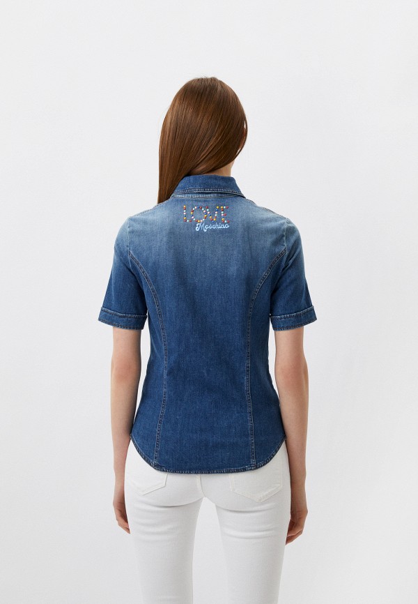 фото Рубашка джинсовая love moschino