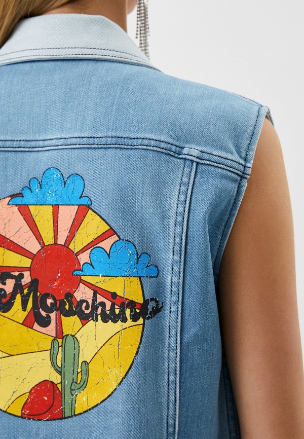 фото Жилет джинсовый love moschino