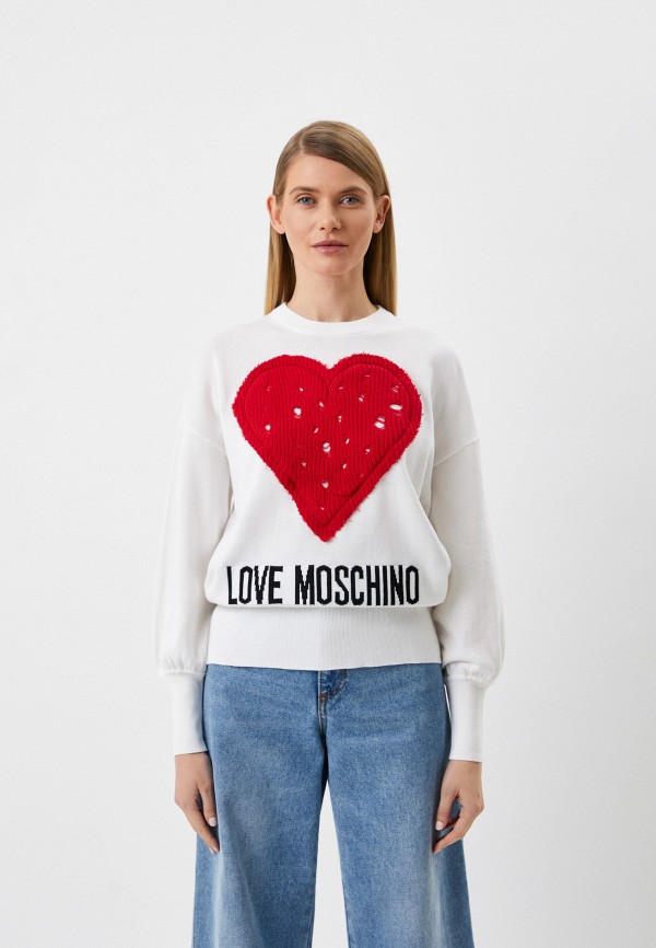 

Джемпер Love Moschino, Белый