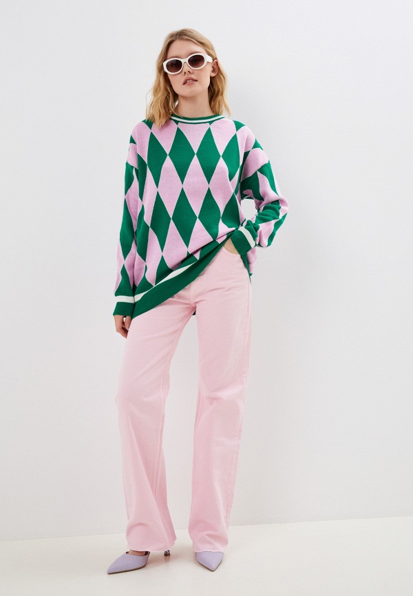 Джемпер Vickwool разноцветный, размер 44, фото 2