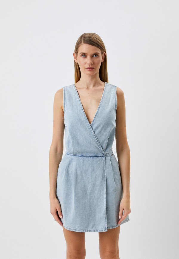 

Комбинезон джинсовый Armani Exchange, Голубой
