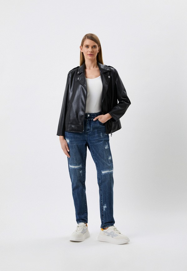 фото Куртка кожаная armani exchange