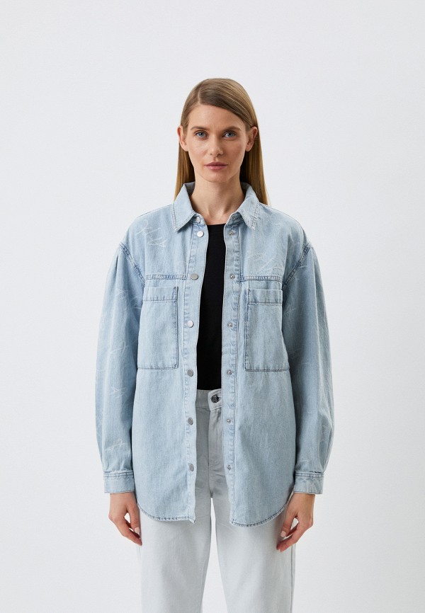 

Рубашка джинсовая Armani Exchange, Голубой