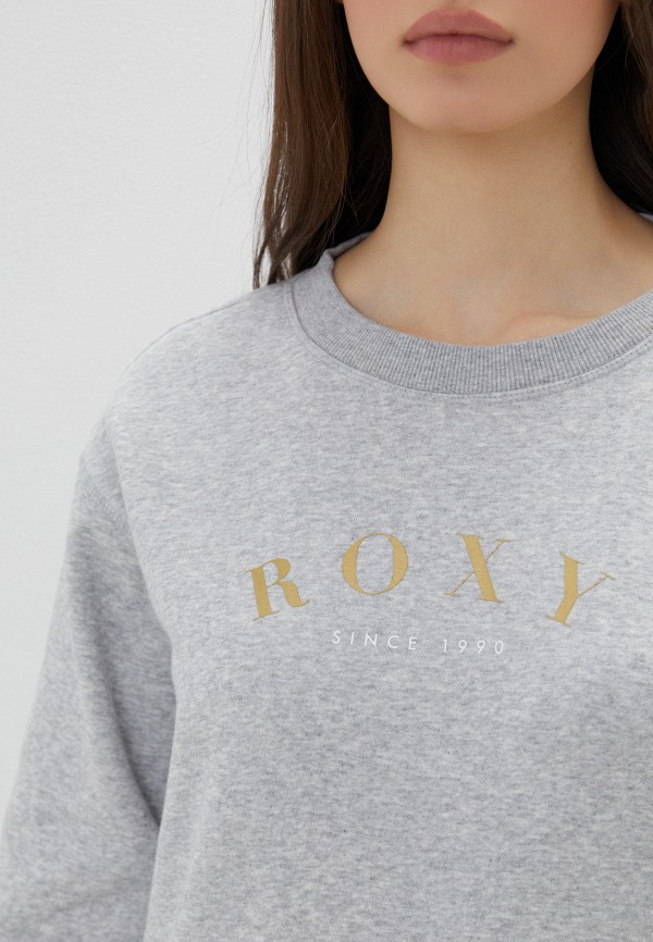 Свитшот Roxy серый, размер 48, фото 4