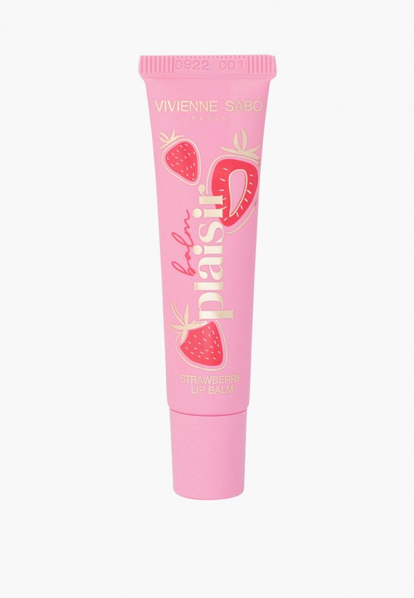 

Бальзам для губ Vivienne Sabo, Прозрачный, BALM PLAISIR, восстанавливающий, тон 03 сладкая свежесобранная клубника, 12 мл