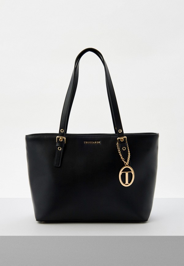 

Сумка и брелок Trussardi, Черный