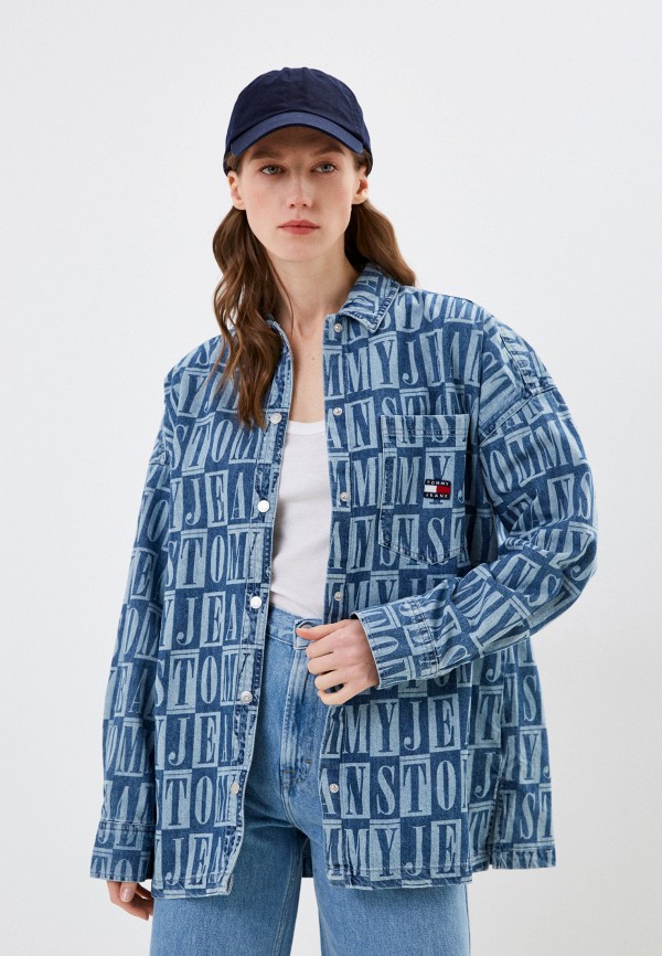 

Рубашка джинсовая Tommy Jeans, Синий
