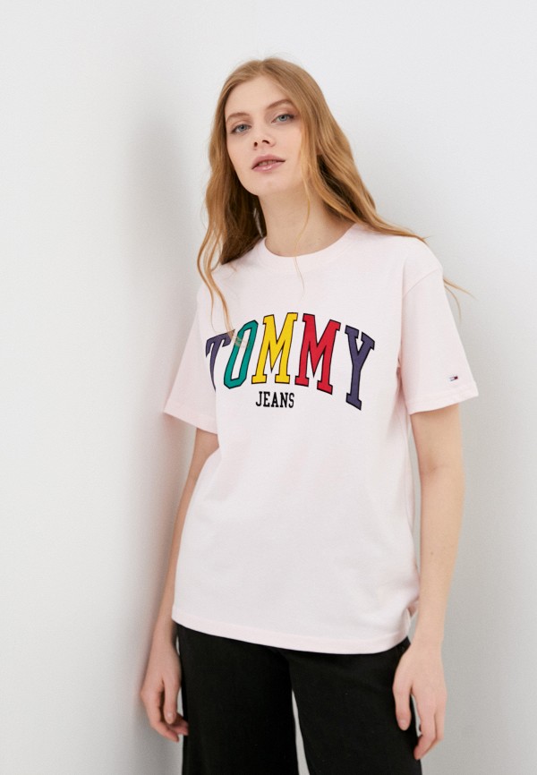 

Футболка Tommy Jeans, Розовый