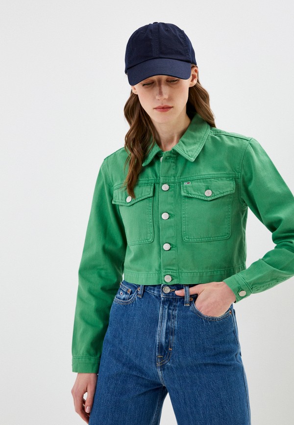 

Куртка джинсовая Tommy Jeans, Зеленый