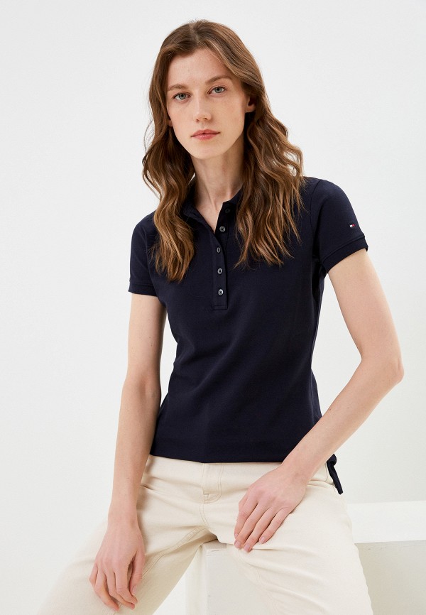 

Поло Tommy Hilfiger, Синий