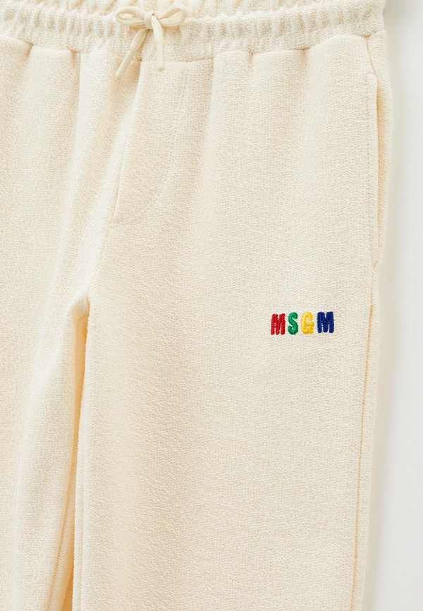 Брюки спортивные для мальчика MSGM Kids MS029341 Фото 3