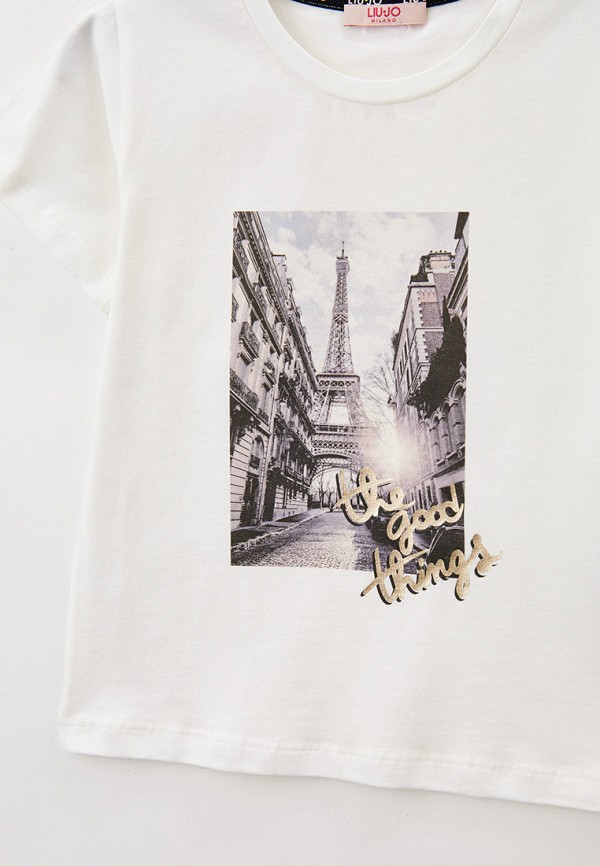 Футболка Liu Jo белый, размер 14, фото 3