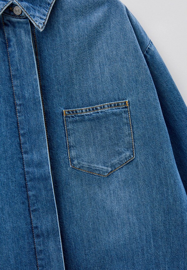 фото Рубашка джинсовая mm6 maison margiela paris