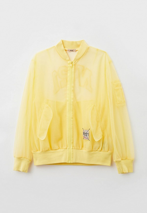 Куртка N21 желтого цвета