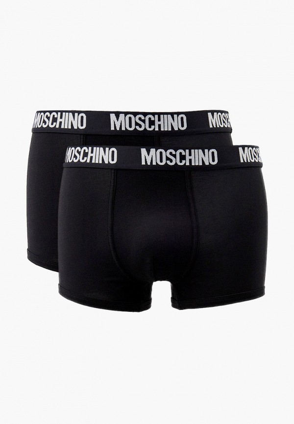 Трусы 2 шт. Moschino Underwear черного цвета