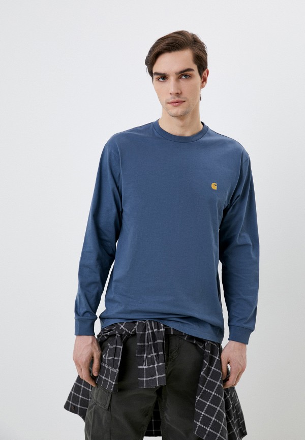 

Лонгслив Carhartt WIP, Голубой
