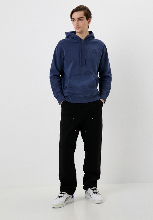Худи Carhartt WIP синий, размер 50, фото 2