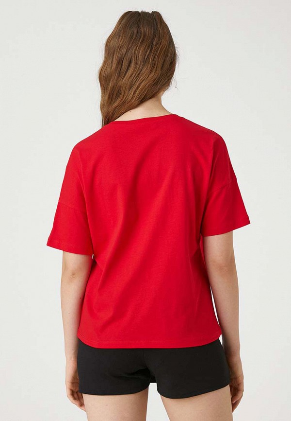 Футболка Koton красный, размер 40, фото 2